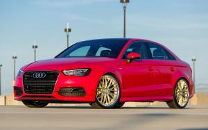 Audi A3 Sedan S-Line on Vossen Wheels (VWS-2) 2016 года